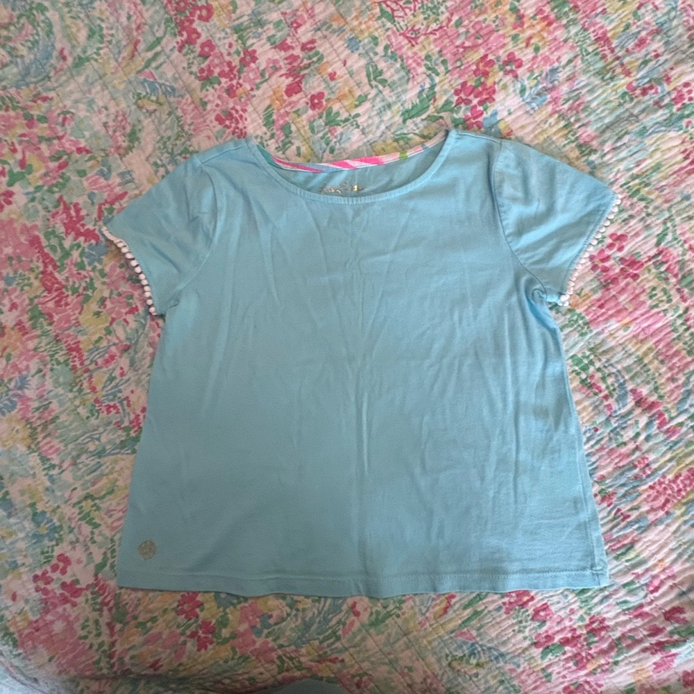 Girls' Light Blue Lily Pulitzer Top